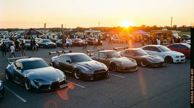 青柠视频跑车视频 - 改装车聚会视频